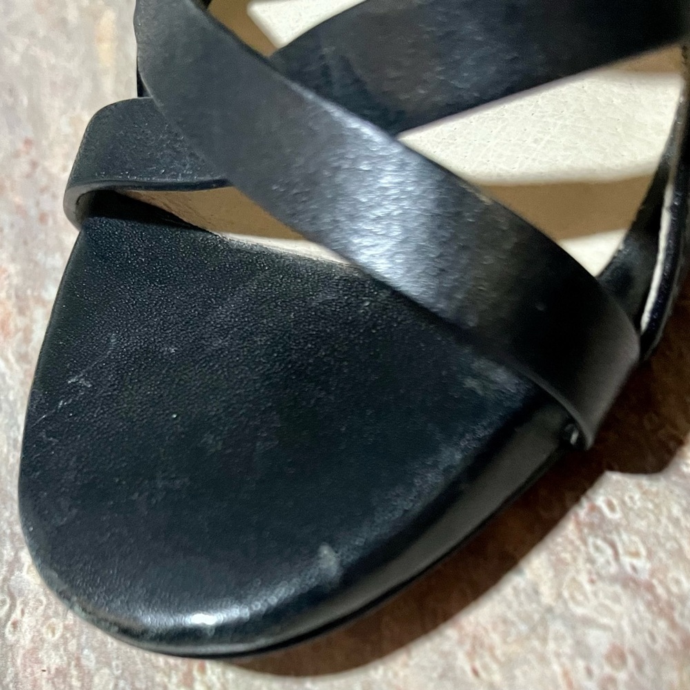 Michael Kors heeled leather sandals. - Picture 9 of 16